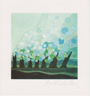 Willem F. Wagner - e.a: Collectie van zes zeefdrukken: Abstracte Composities I - VI kopen? Bied vanaf 19!