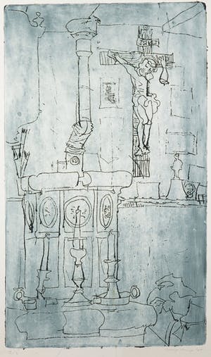 Joop Kruip - Aquatint, Zonder titel kopen? Bied vanaf 1!