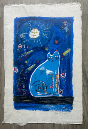 Franz Lauter - De blauwe kat kaufen? Bieten Sie von 50!