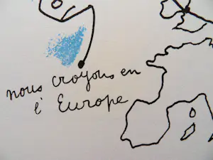 Jean Cocteau - Europe - L'enlèvement d'Europe, Lithographie, 1961 kopen? Bied vanaf 80!