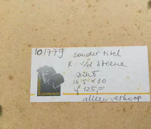 Reinald van den Steene - Zonder titel kopen? Bied vanaf 20!