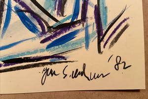 Jan Sierhuis - Acryl/Krijt kopen? Bied vanaf 1!