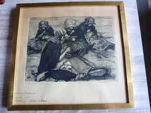 Cees Bolding - Ets. Nettenboetster Scheveningen. verkocht voor € 60!