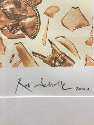 Rob Scholte - Scherven, mooi gelijst kopen? Bied vanaf 199!
