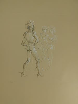 Leonor Fini - Scène de Théâtre kopen? Bied vanaf 30!