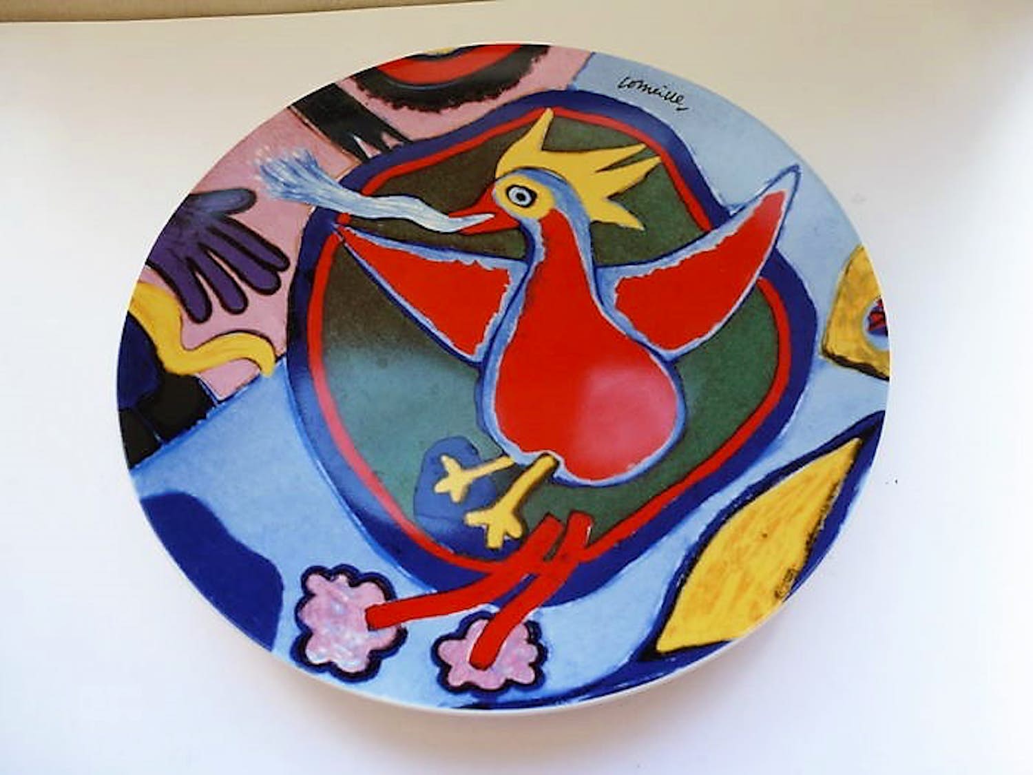 Corneille - Bord 'De Vuurvogel' kopen? Bied vanaf 35!