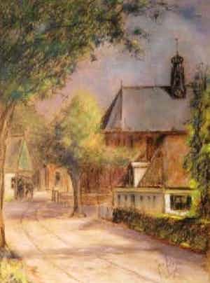 Jan Bleijs - Dorpsgezicht centrum Bergen nh...... verkocht voor € 105!