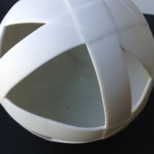 Rosenthal - Pieke Bergmans Taped Vaas wit porselein (mat) Rosenthal Studio Line kopen? Bied vanaf 55!