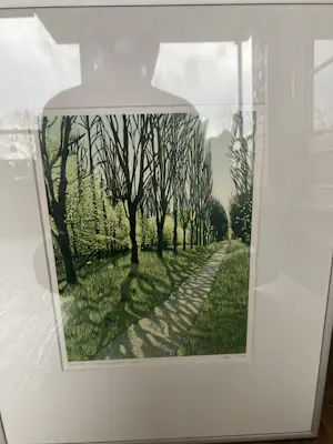 Niet of onleesbaar gesigneerd - Houtsnede ‘Westvelderbos’ 2015 kaufen? Bieten Sie von 10!