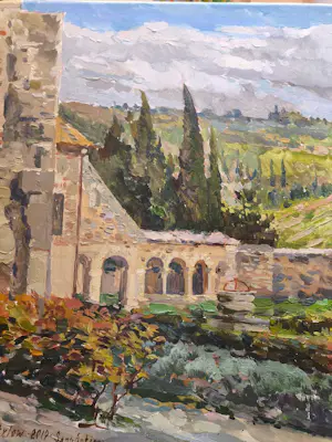 Dmitri Kostylov - De abdij van Sant'Antimo, Toscane, Italië kopen? Bied vanaf 450!