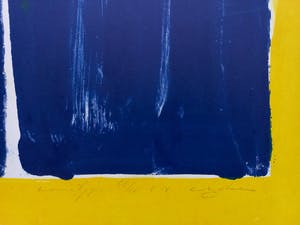 Adine Engelman - Abstracte compositie, monotype (unica) kopen? Bied vanaf 75!