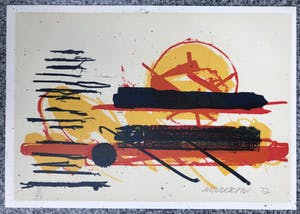 Sam Middleton - Gesigneerde zeefdruk - 1972 - 31/56 kopen? Bied vanaf 55!