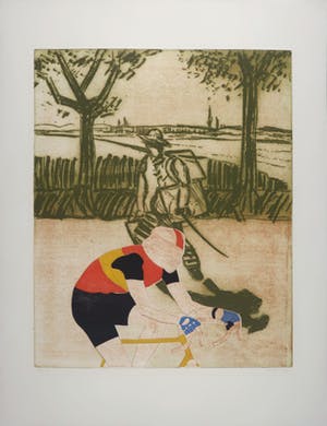 Peter Bes - Kleurenets, Van Gogh meets Peter Winnen kopen? Bied vanaf 1!