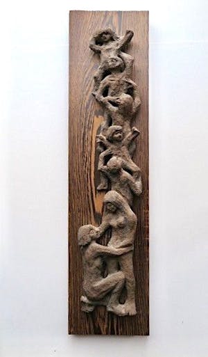Klaas Pijlman - Familie - Sculpture van chamotteklei - Annotatie kunstenaar op achterzijde kopen? Bied vanaf 49!