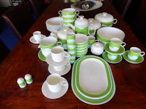 Rosenthal - 54 dlg. servies: Rosenthal Studio Linie / Ambrosio Pozzi /Rosemonde Nairac verkocht voor € 75!