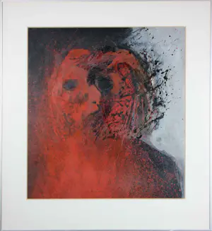 Joep Goeting - Gouache, Zonder titel - Ingelijst kaufen? Bieten Sie von 50!
