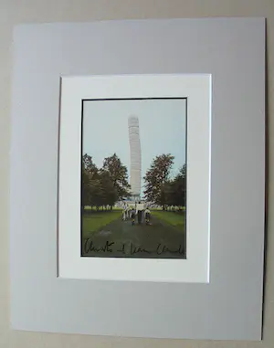 Christo - Project " Cubimeter Package " Documentra 4 , Kassel 1967- handgesigneerd kopen? Bied vanaf 99!