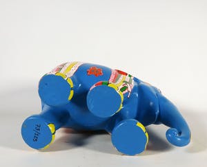 Corneille - Acryl op polyester, Elephant Parade kopen? Bied vanaf 500!
