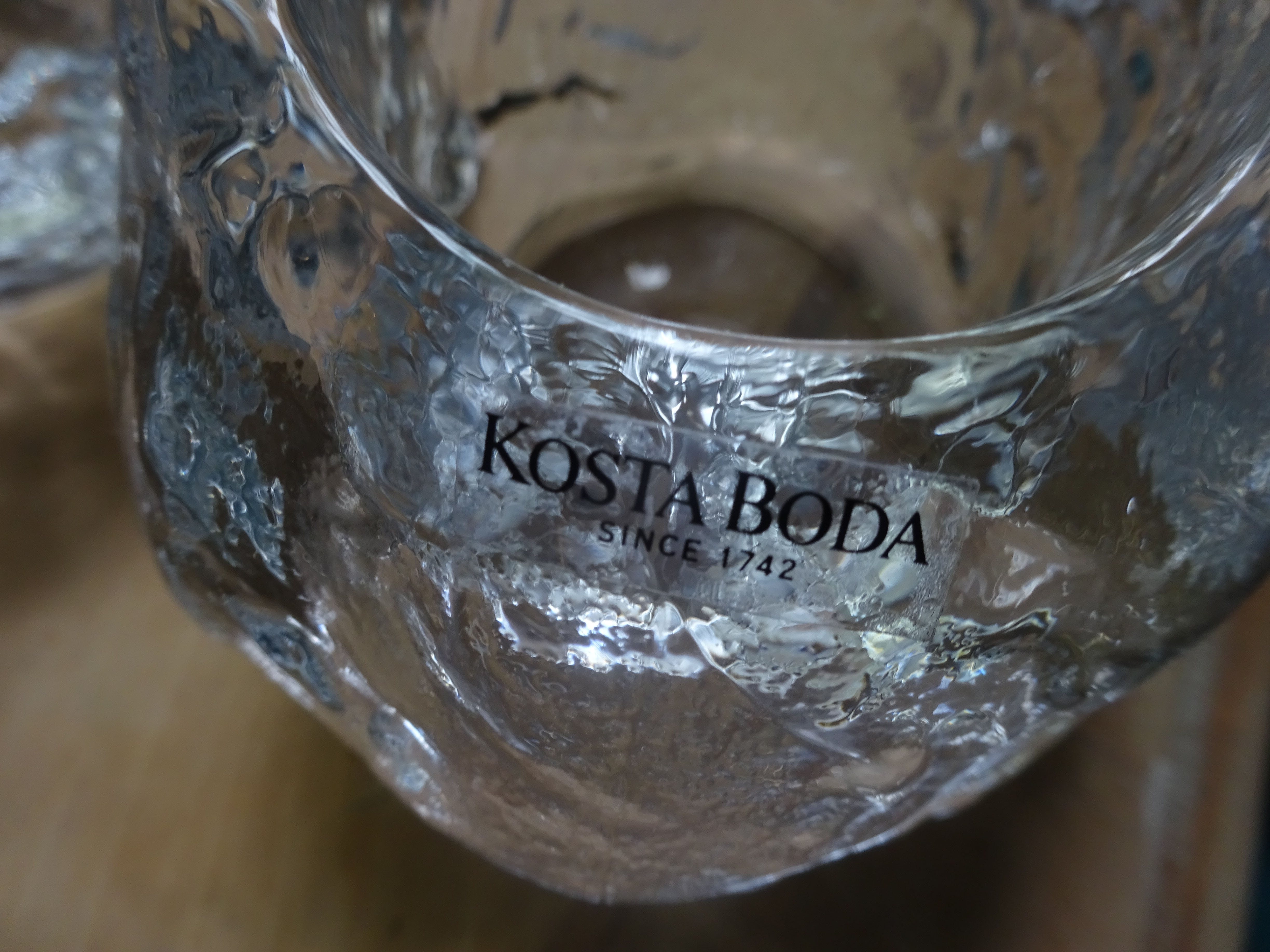 Kosta Boda - Ann Warff- Snowball- groot model- 3x  kopen? Bied vanaf 45!