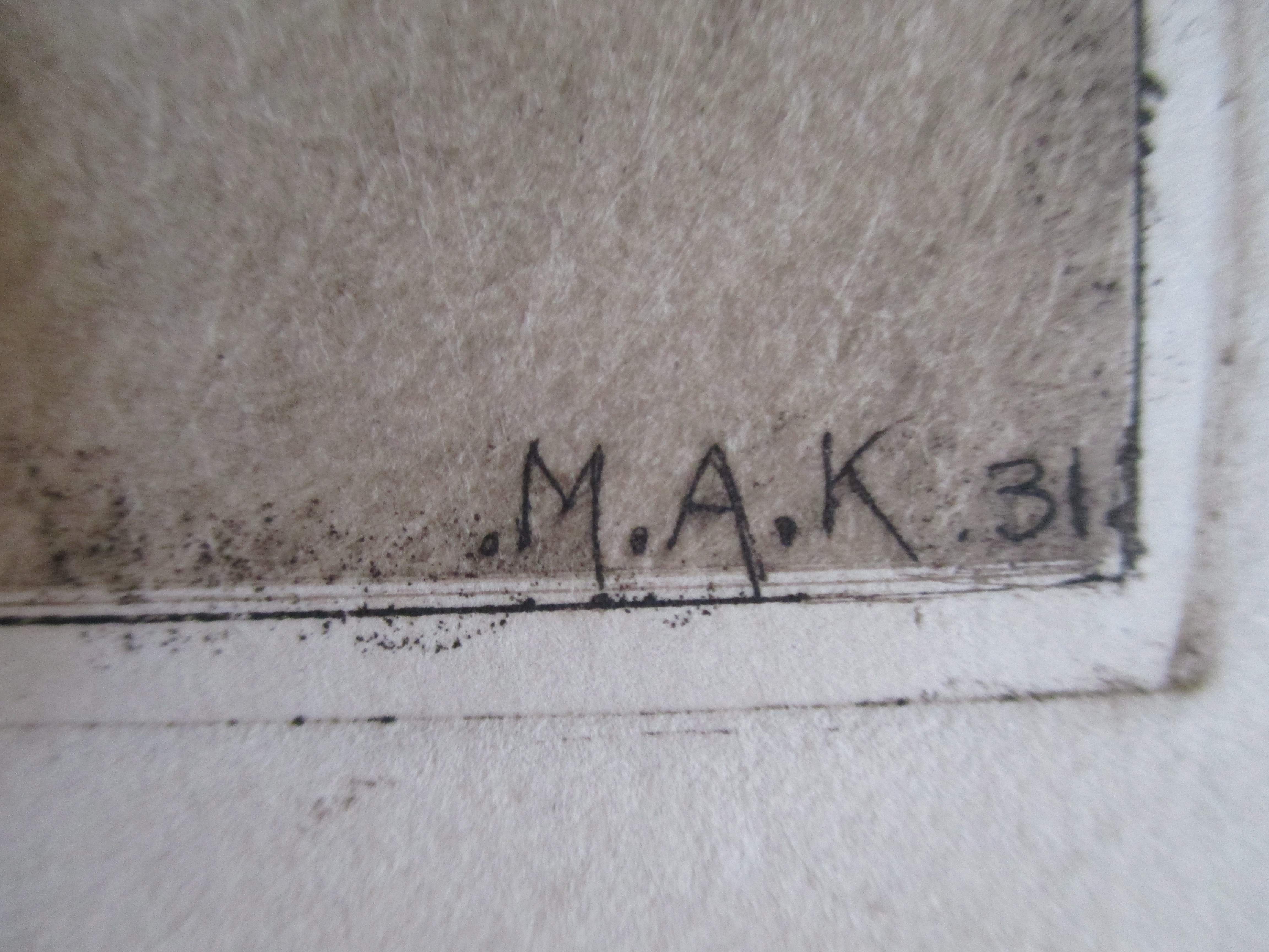 Niet of onleesbaar gesigneerd - Ets bloem kopen? Bied vanaf 1!