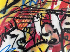 Herman Brood - Arena, groot formaat zeefdruk kopen? Bied vanaf 225!