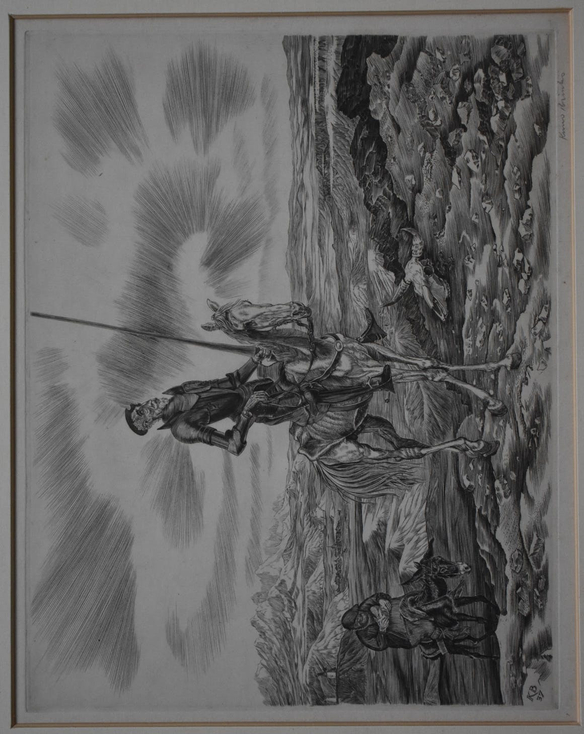 Kuno Brinks - Don Quichotte verkocht voor € 60!