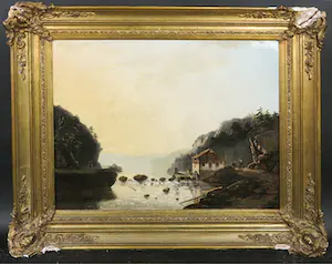 Hendrick Gerrit ten Cate - Olieverf op doek, Watermolen - Ingelijst kopen? Bied vanaf 250!