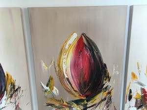 Gena Genadyj - Tulpen “ Drie Luik “ kopen? Bied vanaf 180!