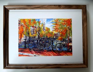 Elena Polyakova - Een gracht in Amsterdam kopen? Bied vanaf 55!