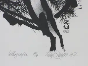 Wim Zwiers - Liggend naakt - Litho kopen? Bied vanaf 55!