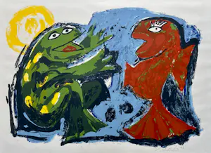 John Lie a Fo - Kikker zei tot vis kopen? Bied vanaf 35!