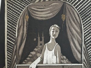 Cees Landsaat - Ingelijste ets en aquatint , De kar van Adriaan – 1979 kopen? Bied vanaf 1!