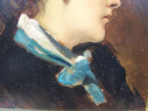 Evert-Jan Ligtelijn - Portret van een jonge vrouw. kopen? Bied vanaf 200!