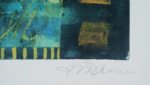 Anne Rensen - Neptunus’ nachtmerrie, zeefdruk kopen? Bied vanaf 35!