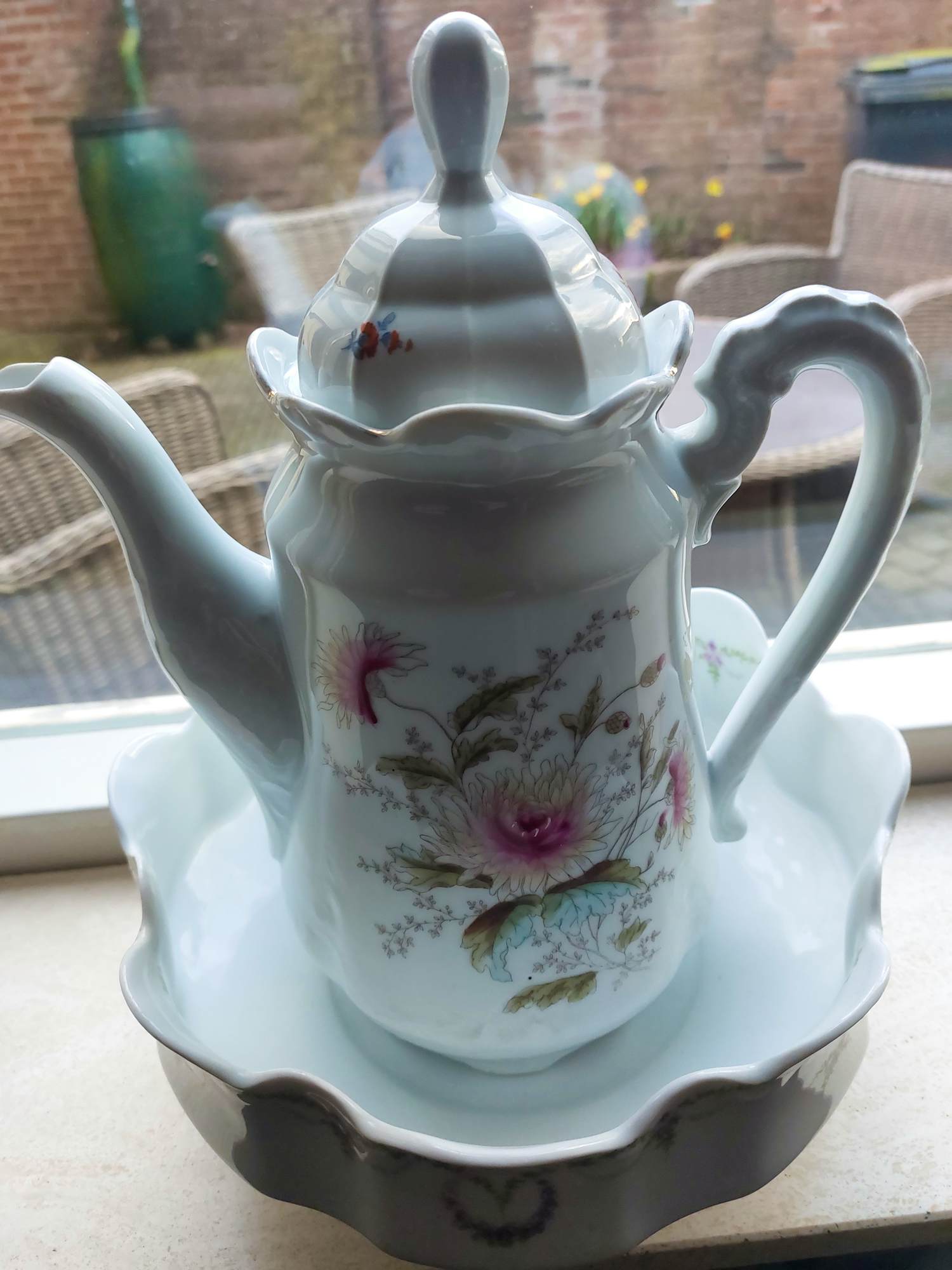 Rosenthal - Water kan met onder schaal verkocht voor € 50!