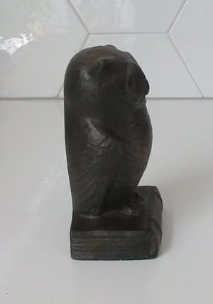 Niet of onleesbaar gesigneerd - Stel uilen boekensteunen in art deco stijl kopen? Bied vanaf 10!