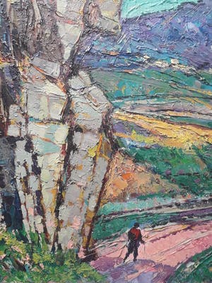 Daniel Wilhelm Bekking - Defilé des Angles. (Lot France). (100 x 80) kopen? Bied vanaf 175!