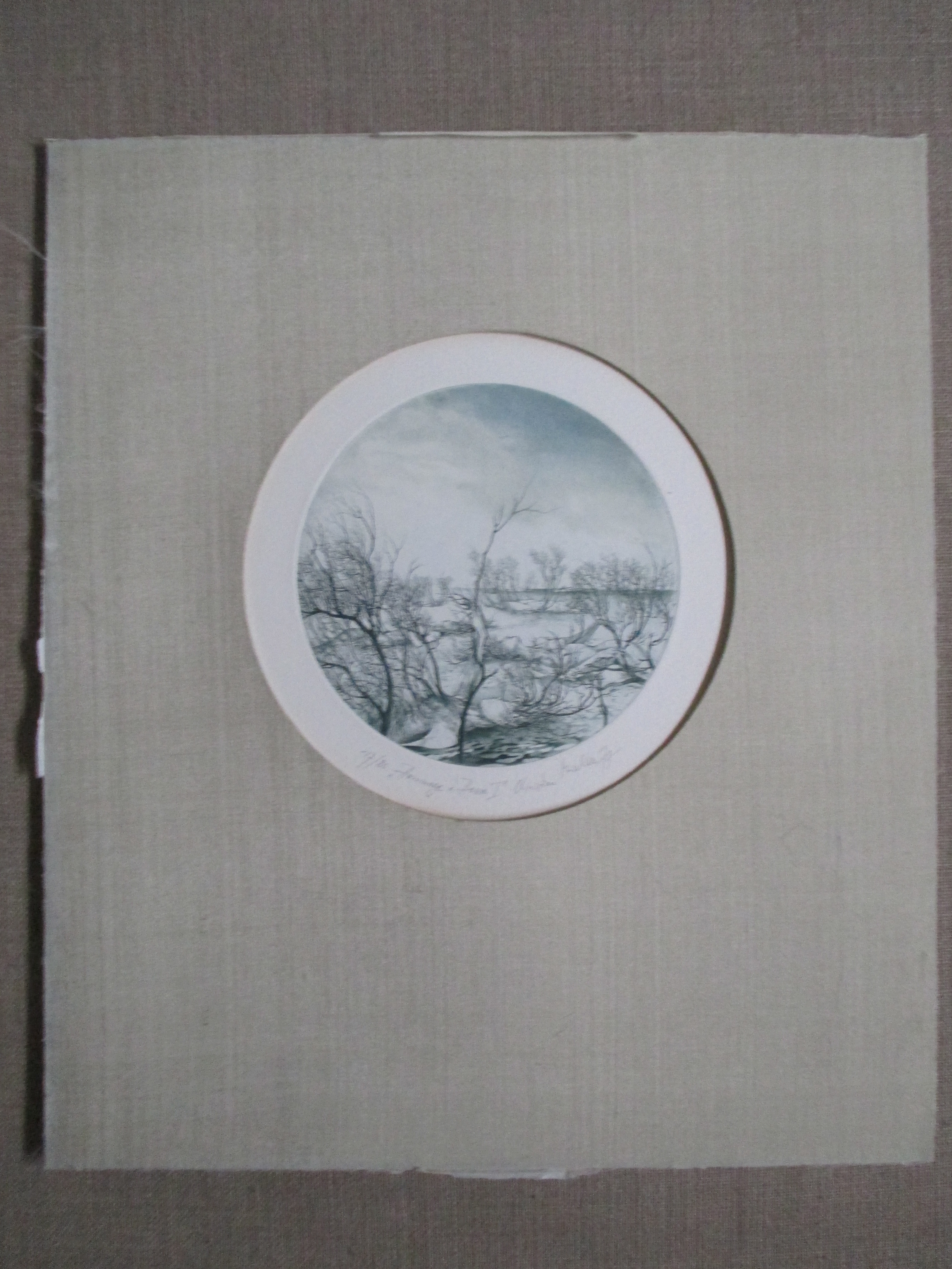 Christian Mischke - ets "Hommage à Hesse I" kopen? Bied vanaf 35!