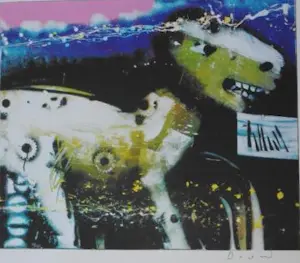 Herman Brood - Kleurenzeefdruk NIGHTRIDE Handgesigneerd kopen? Bied vanaf 10!