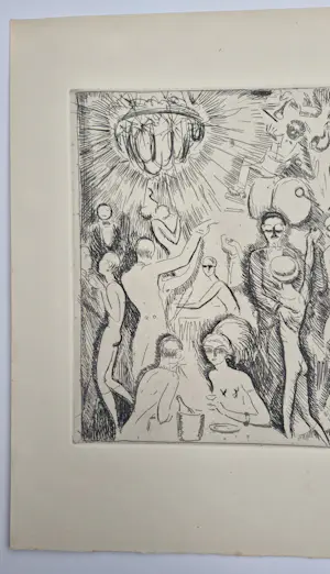 Kees van Dongen - Boîte de Nuit - zeldzame ets kopen? Bied vanaf 695!