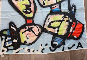 Herman Brood - Sjaal Herman brood kopen? Bied vanaf 45!