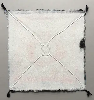 Shinkichi Tajiri - aquagravure ’Knoop’ - minimalistisch en kleurrijk - 1993- oplage 35 kopen? Bied vanaf 375!