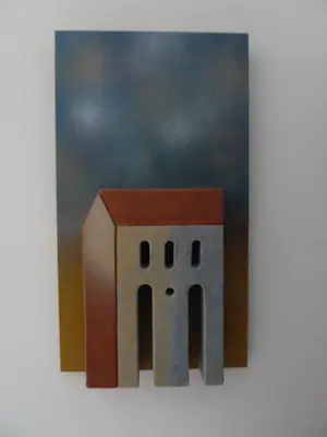 AcheterNiet of onleesbaar gesigneerd - Uniek kunst wandobject (Stenen reliëf op plaat)? Enchérissez de 10!