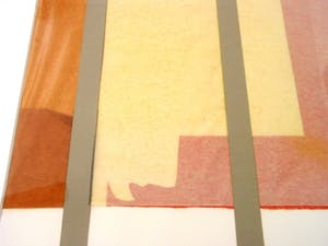 Hans Ensink op Kemna - Geometrische Compositie - Collage op Papier, Ingelijst kopen? Bied vanaf 70!