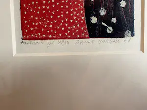 Dianne Bakker - Houtsnede - Vrouw in Kimono kopen? Bied vanaf 85!