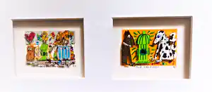 James Rizzi - dog eat dog / old friend vendu pour 850€ !