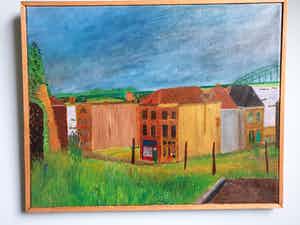 Don Drost - Gezicht op Nijmegen verkocht voor € 25!