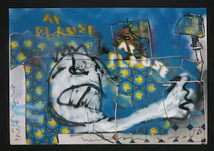 Herman Brood - Collage op board, Applause part I kaufen? Bieten Sie von 1200!