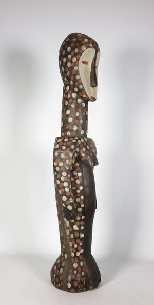 Lega - Hout, Beschilderd initiatiebeeld met stippenpatroon kopen? Bied vanaf 1!