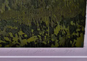 Dianne Bakker - Grote "reductie" Houtsnede "verscholen" zeer kleine oplage (10) - gesigneerd kopen? Bied vanaf 75!